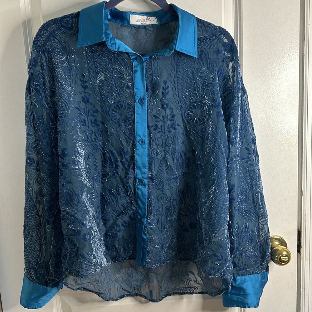 Velvet Burnout Top